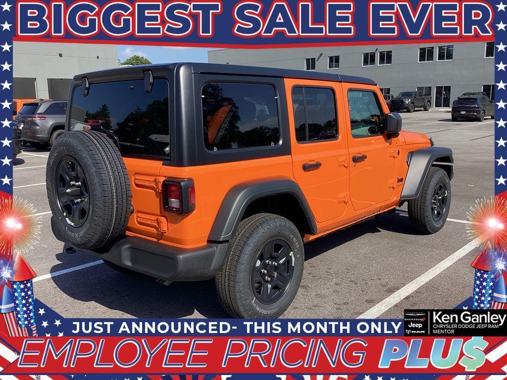 new 2025 Jeep Wrangler car, priced at $40,100