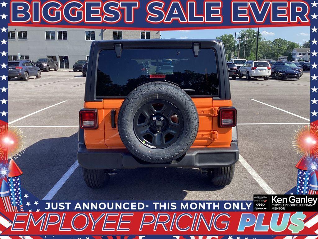 new 2025 Jeep Wrangler car, priced at $40,100