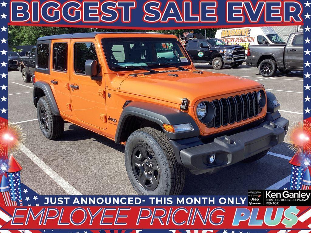 new 2025 Jeep Wrangler car, priced at $40,100