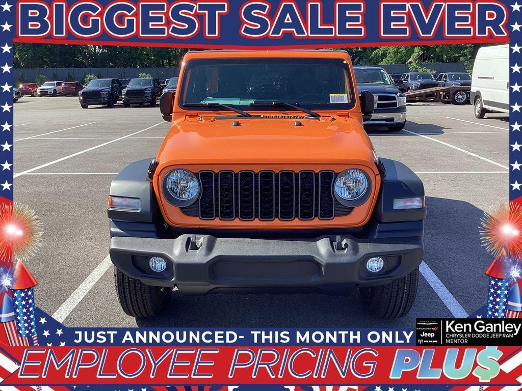 new 2025 Jeep Wrangler car, priced at $40,100