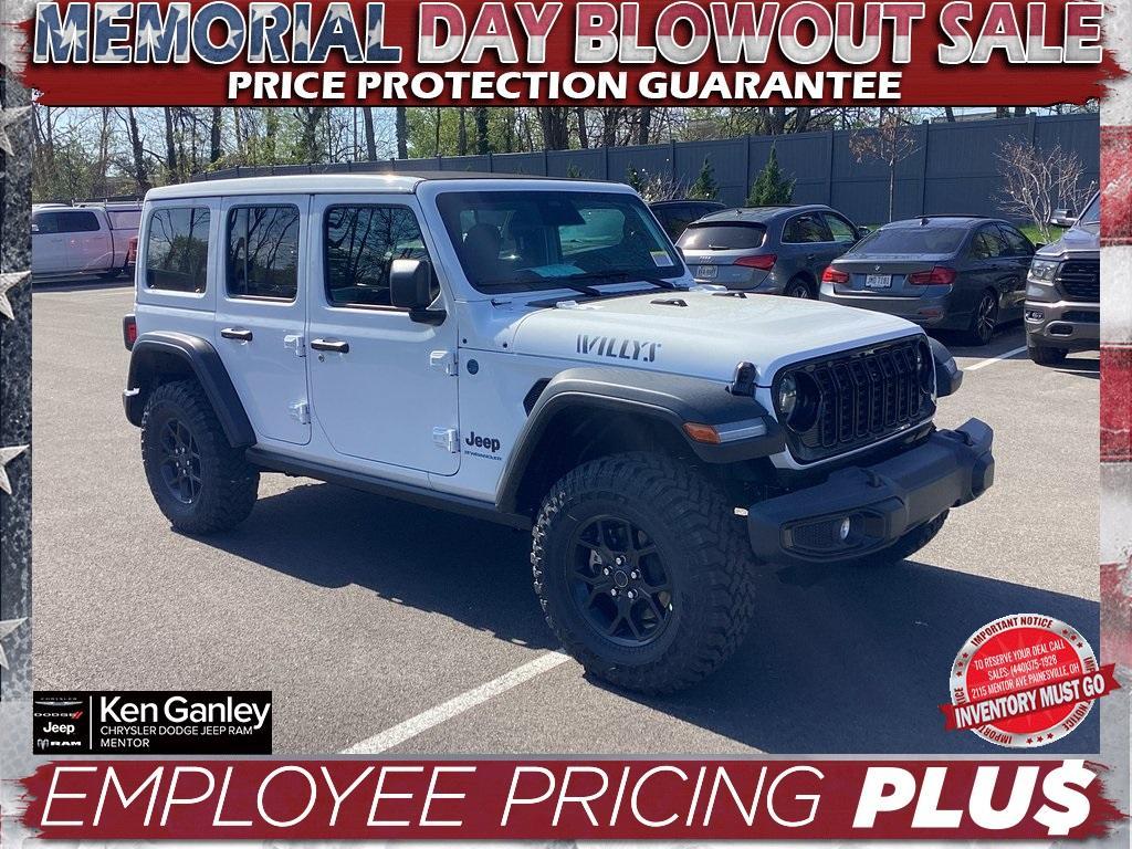 new 2025 Jeep Wrangler 4xe car, priced at $54,905