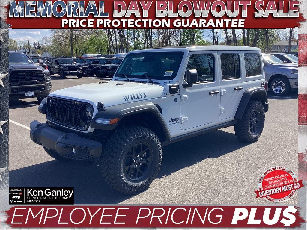 new 2025 Jeep Wrangler 4xe car, priced at $54,905