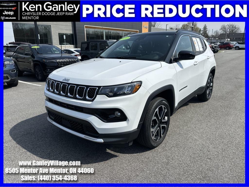 used 2023 Jeep Compass car, priced at $26,289