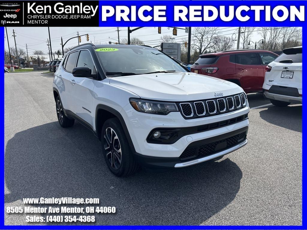 used 2023 Jeep Compass car, priced at $26,289