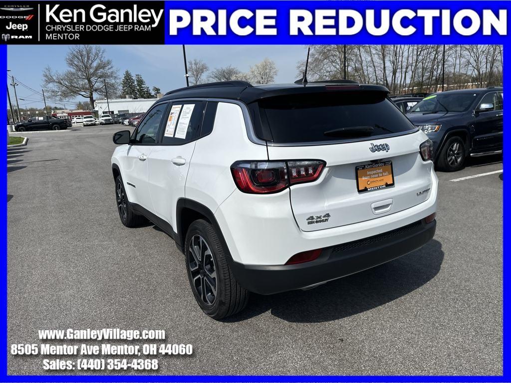 used 2023 Jeep Compass car, priced at $26,289