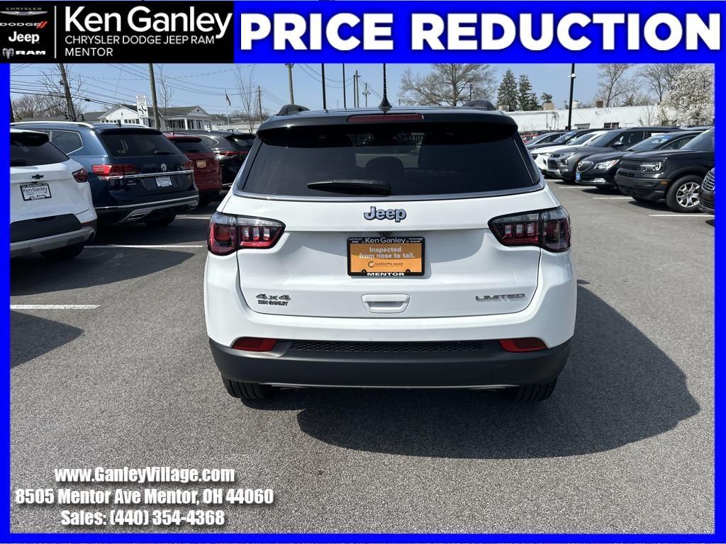 used 2023 Jeep Compass car, priced at $26,289