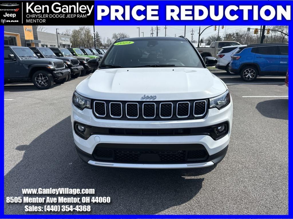 used 2023 Jeep Compass car, priced at $26,289