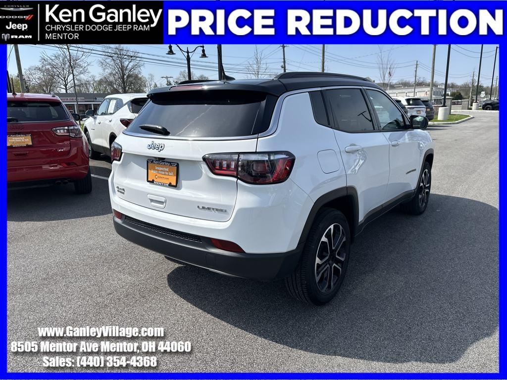 used 2023 Jeep Compass car, priced at $26,289