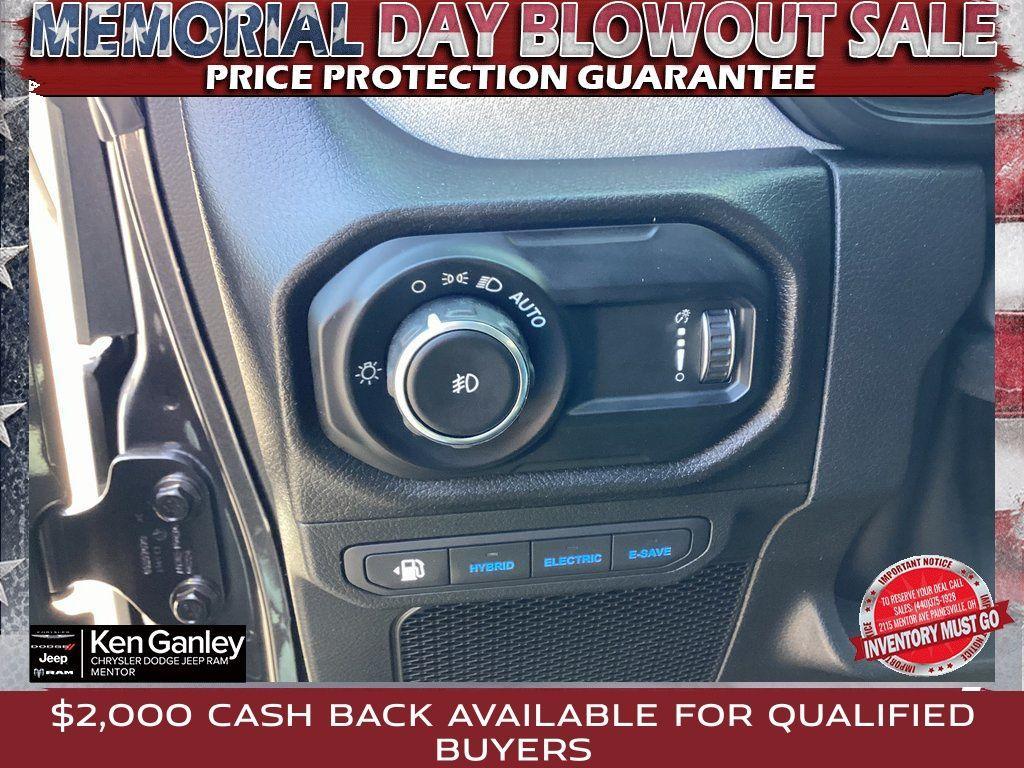 new 2025 Jeep Wrangler 4xe car, priced at $55,380