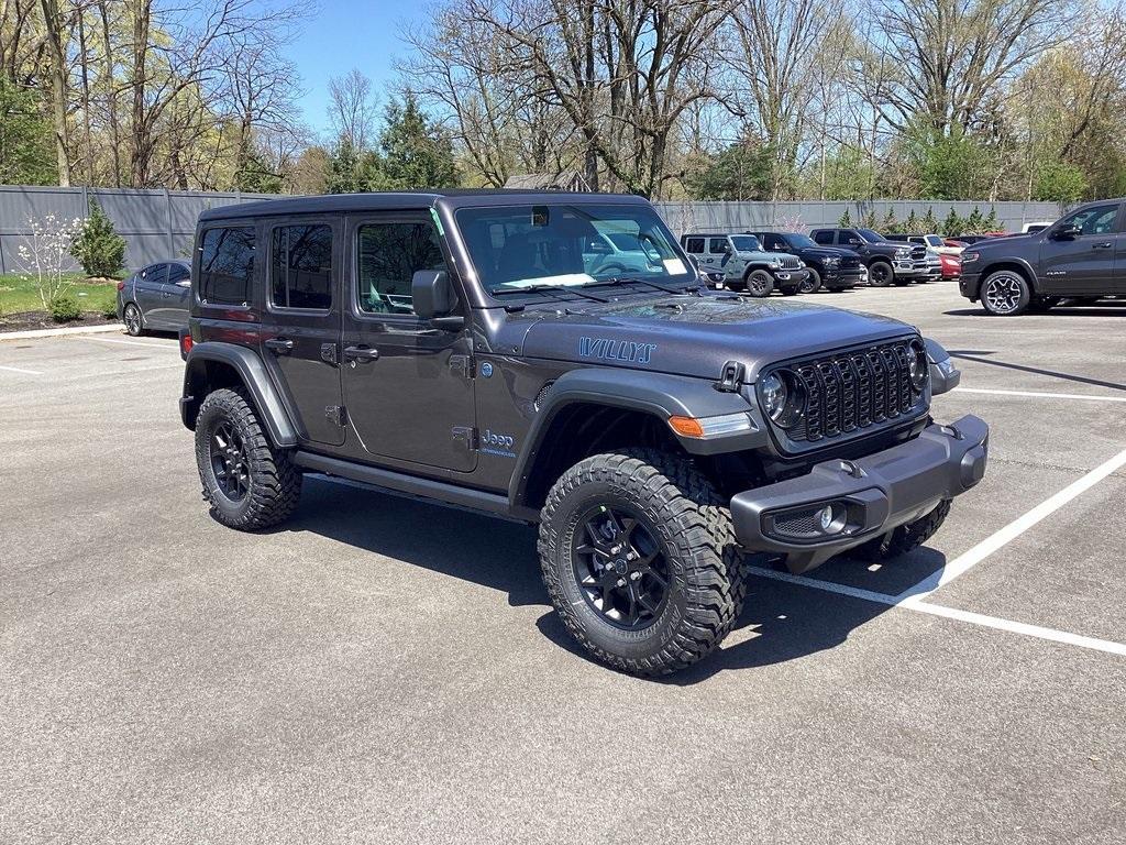 new 2025 Jeep Wrangler 4xe car, priced at $55,500