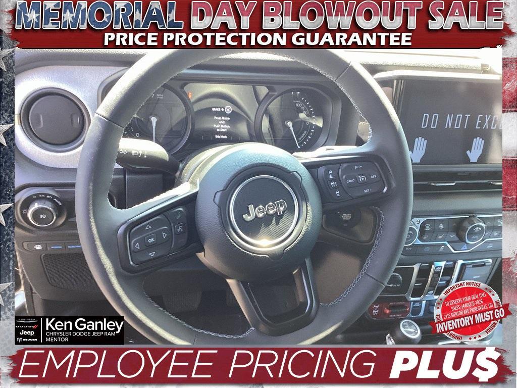 new 2025 Jeep Wrangler 4xe car, priced at $55,500