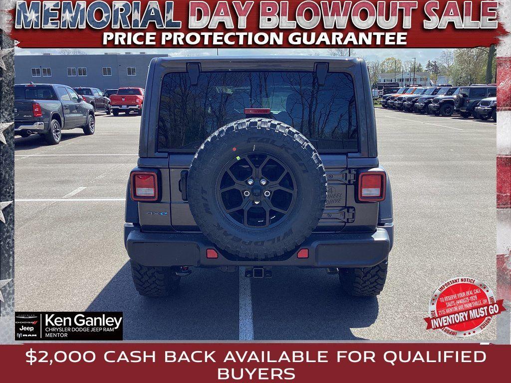 new 2025 Jeep Wrangler 4xe car, priced at $55,380