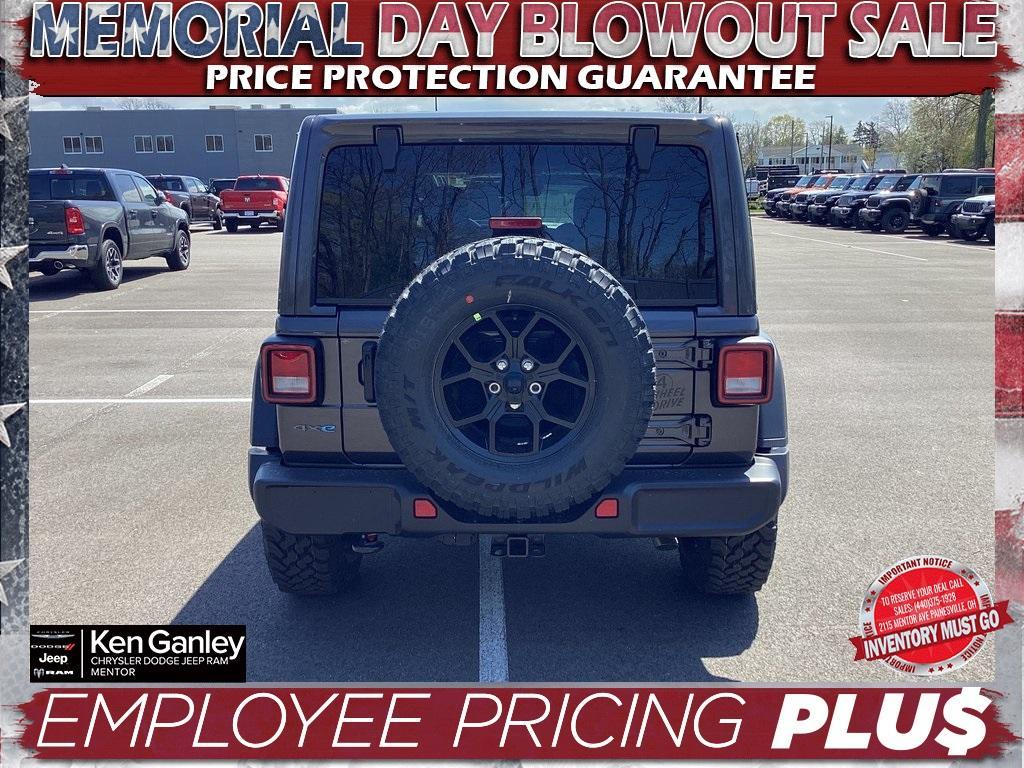 new 2025 Jeep Wrangler 4xe car, priced at $55,500