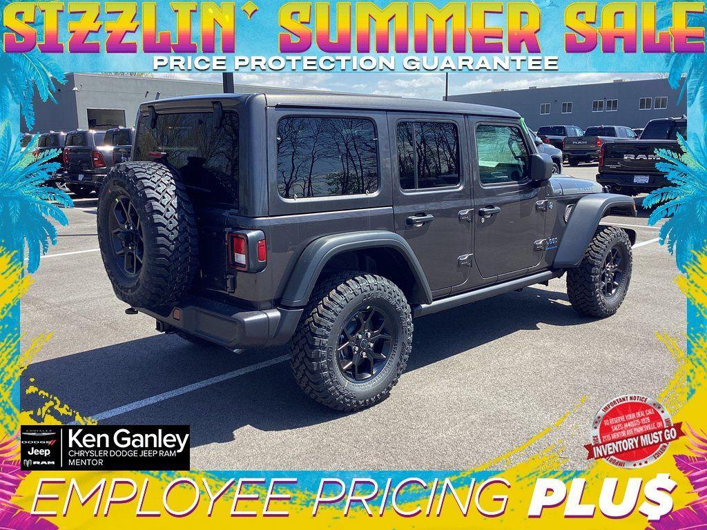 new 2025 Jeep Wrangler 4xe car, priced at $55,380