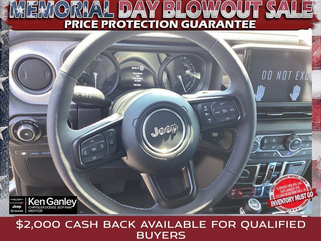 new 2025 Jeep Wrangler 4xe car, priced at $55,380
