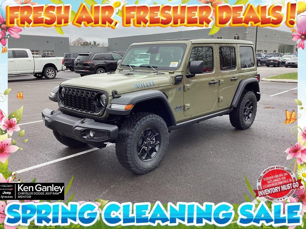 new 2025 Jeep Wrangler 4xe car, priced at $52,056