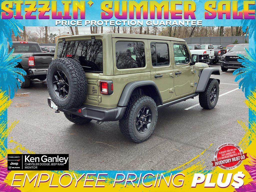 new 2025 Jeep Wrangler 4xe car, priced at $55,380