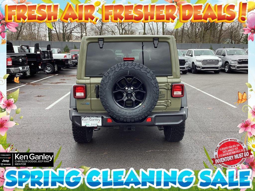 new 2025 Jeep Wrangler 4xe car, priced at $52,056