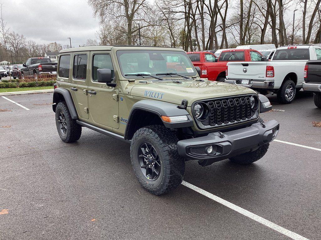 new 2025 Jeep Wrangler 4xe car, priced at $55,380