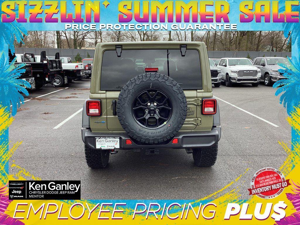 new 2025 Jeep Wrangler 4xe car, priced at $55,380