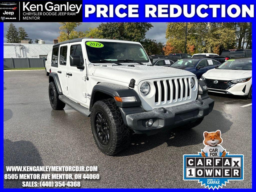 used 2019 Jeep Wrangler Unlimited car, priced at $19,900