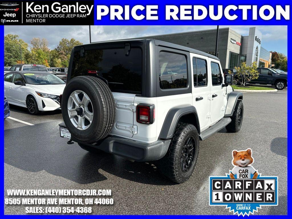 used 2019 Jeep Wrangler Unlimited car, priced at $19,379