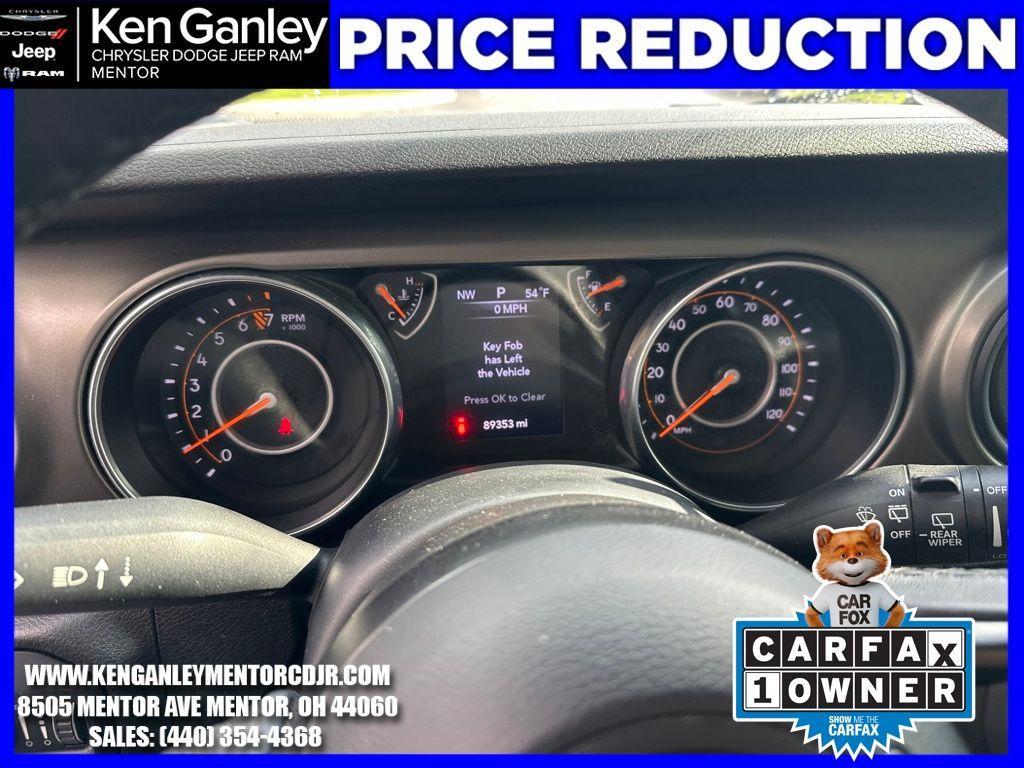 used 2019 Jeep Wrangler Unlimited car, priced at $19,379