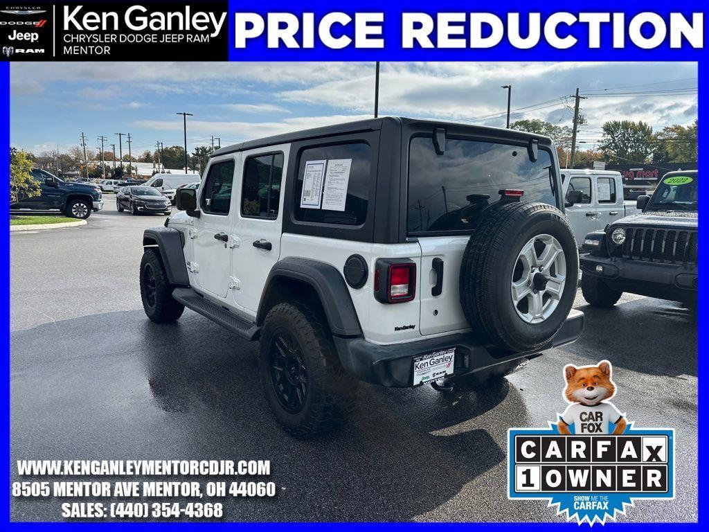 used 2019 Jeep Wrangler Unlimited car, priced at $19,379
