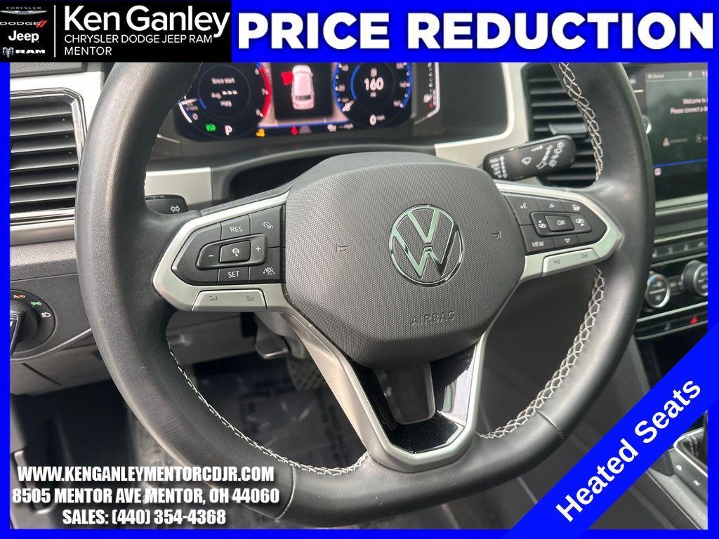 used 2021 Volkswagen Atlas car, priced at $30,500