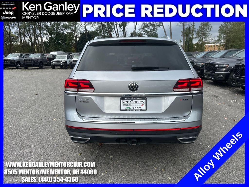 used 2021 Volkswagen Atlas car, priced at $30,500