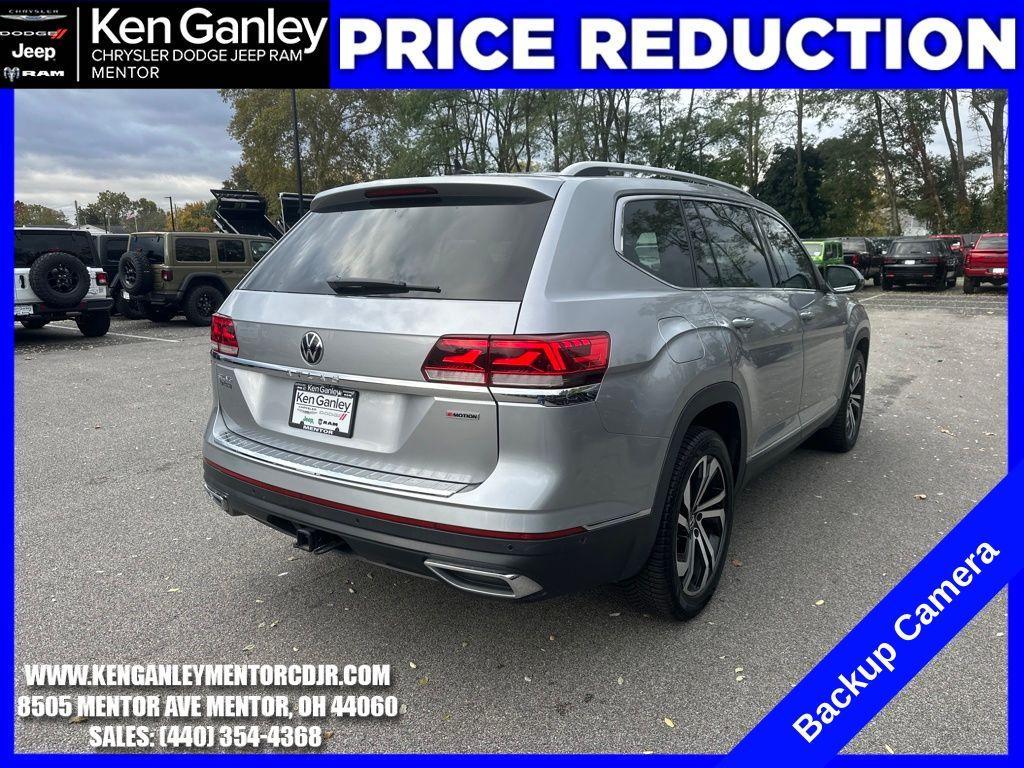 used 2021 Volkswagen Atlas car, priced at $30,500