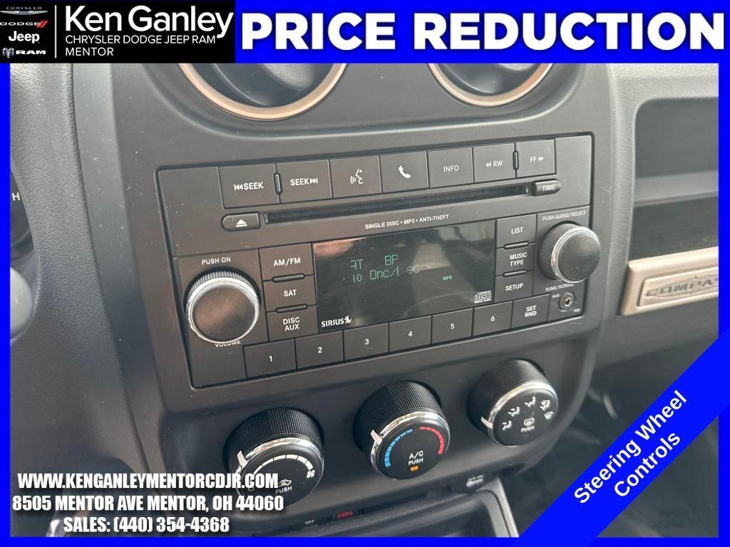 used 2017 Jeep Compass car, priced at $10,400