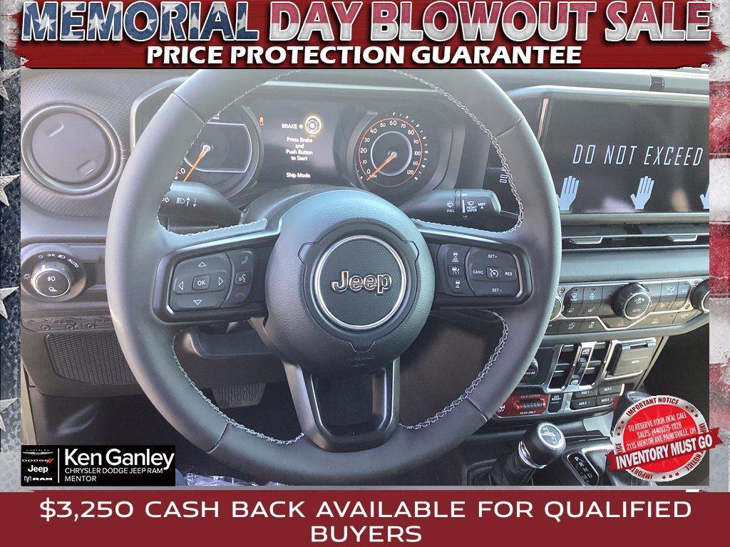 new 2025 Jeep Gladiator car, priced at $47,830