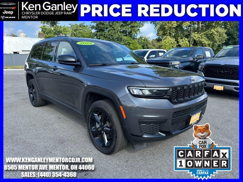 used 2023 Jeep Grand Cherokee L car, priced at $33,500