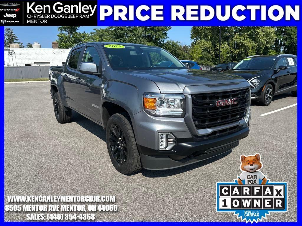 used 2022 GMC Canyon car, priced at $32,500
