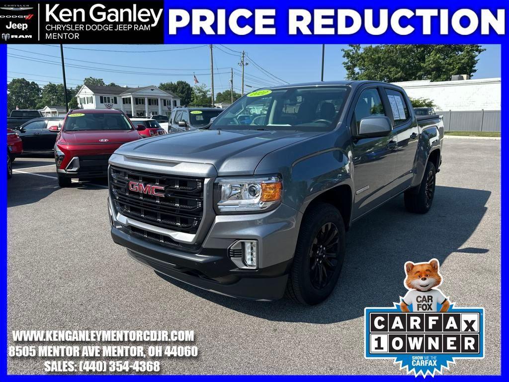 used 2022 GMC Canyon car, priced at $32,500