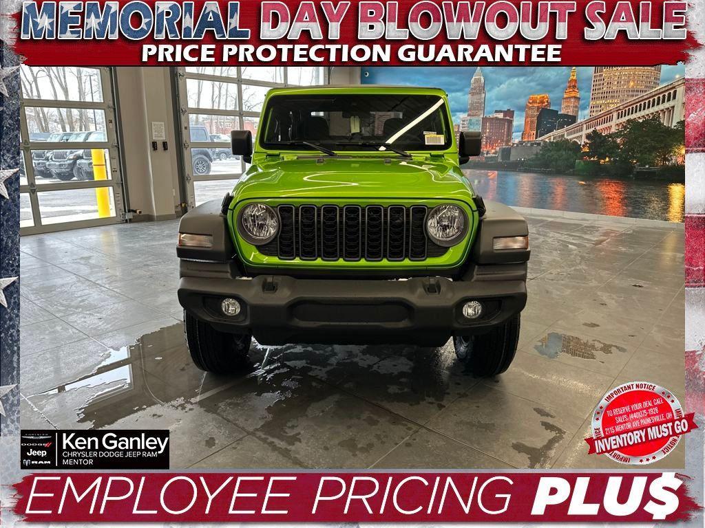 new 2025 Jeep Wrangler car, priced at $35,693