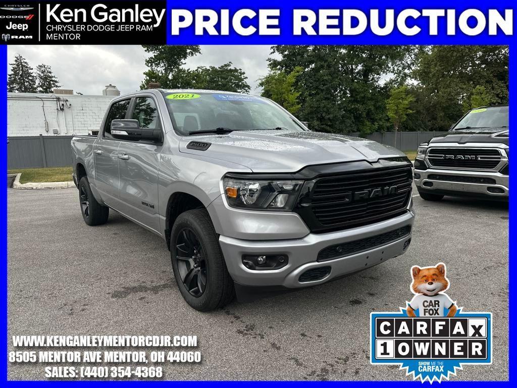 used 2021 Ram 1500 car, priced at $30,500