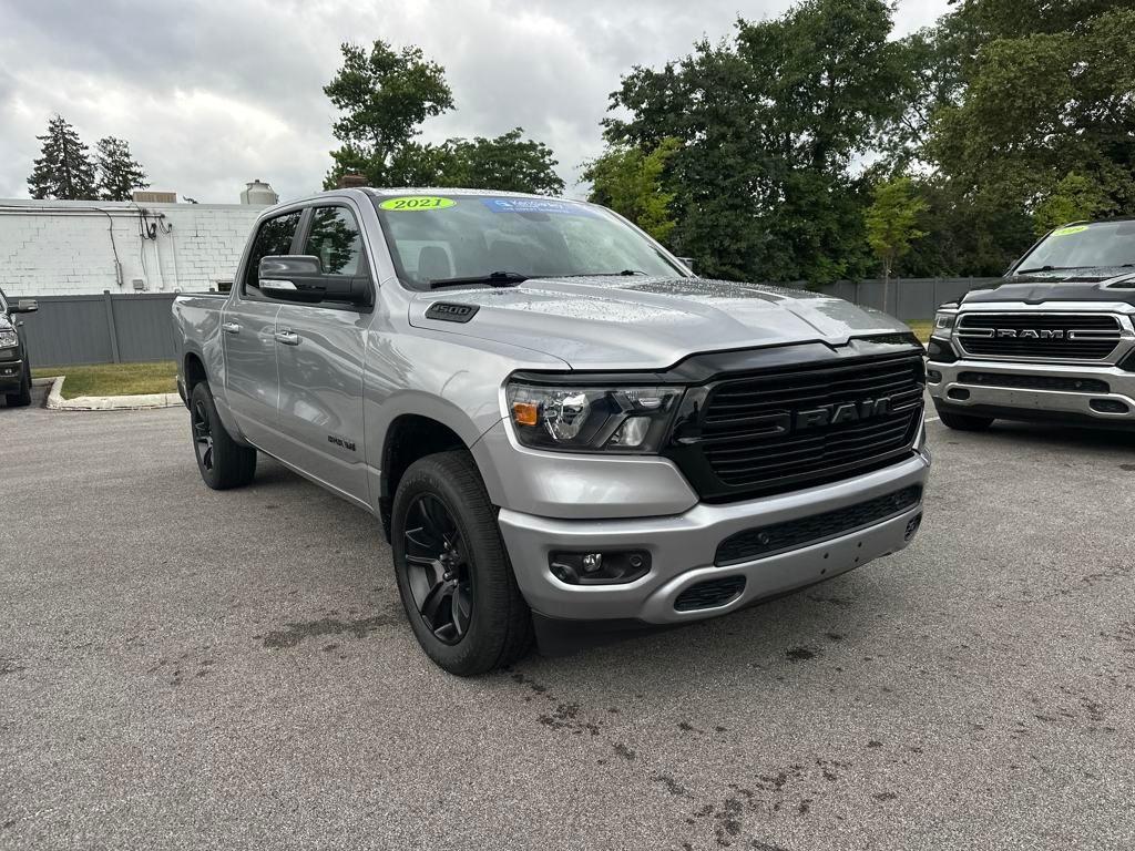 used 2021 Ram 1500 car, priced at $30,500