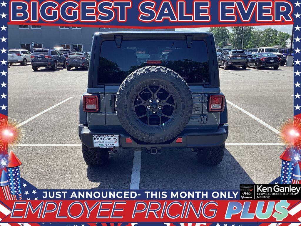 new 2025 Jeep Wrangler car, priced at $48,090