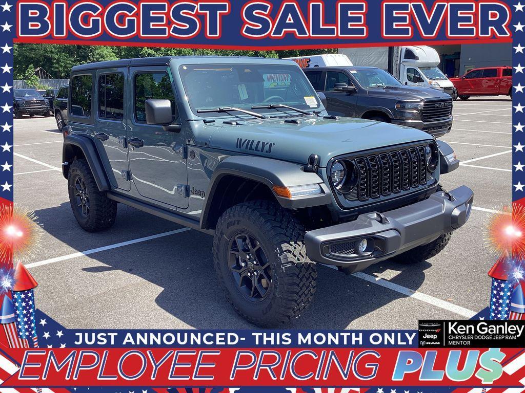 new 2025 Jeep Wrangler car, priced at $48,090