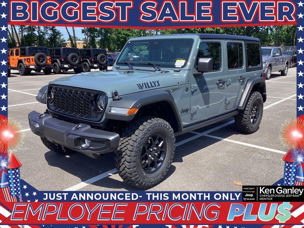 new 2025 Jeep Wrangler car, priced at $48,090