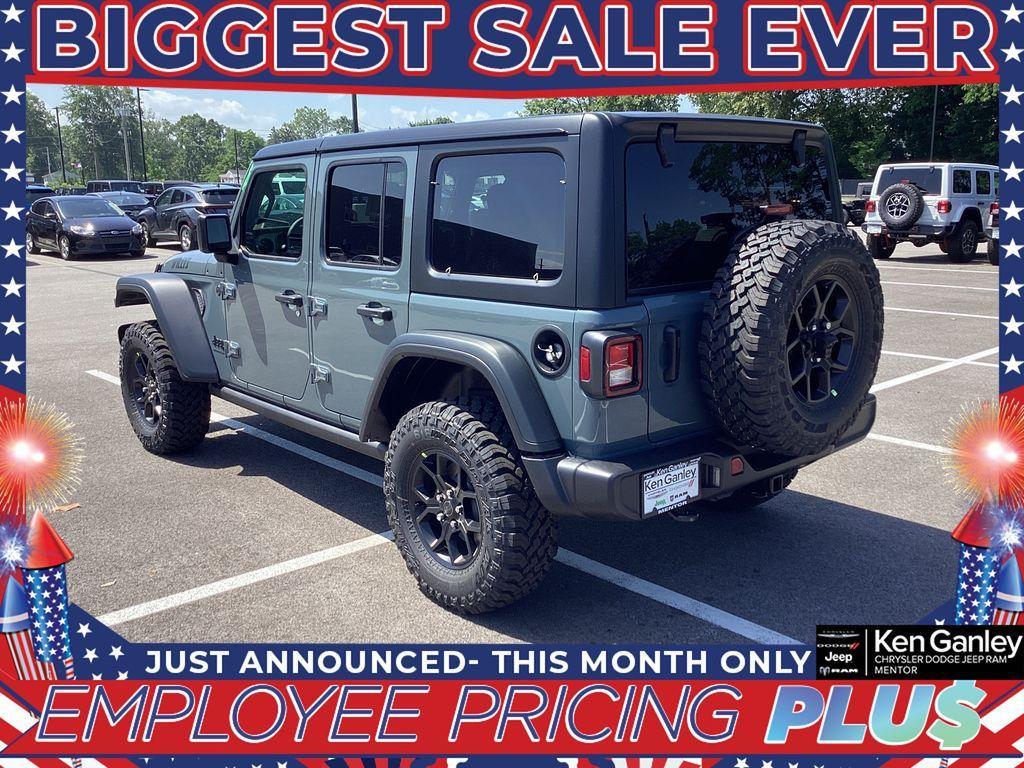 new 2025 Jeep Wrangler car, priced at $48,090