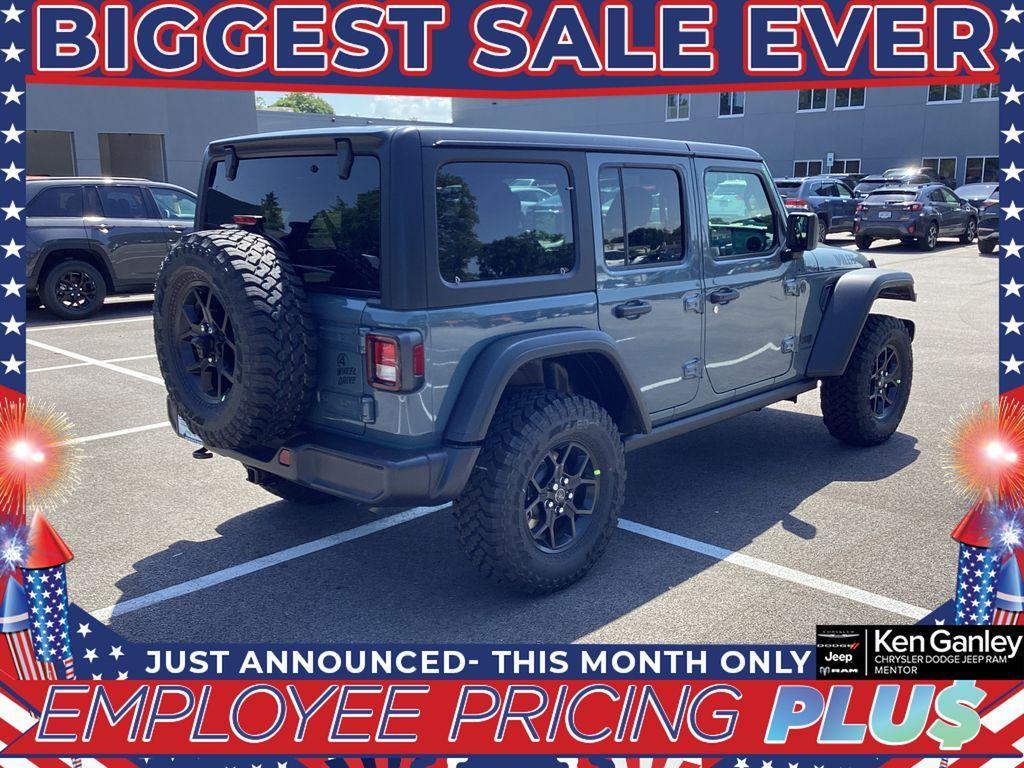 new 2025 Jeep Wrangler car, priced at $48,090