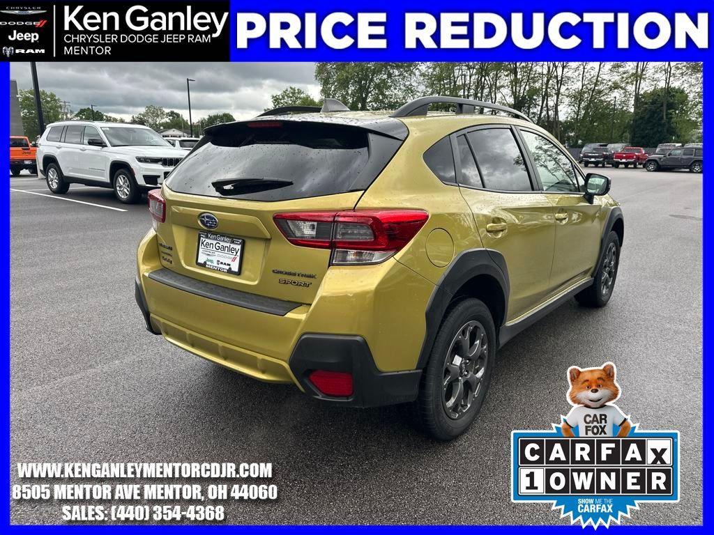 used 2022 Subaru Crosstrek car, priced at $25,600