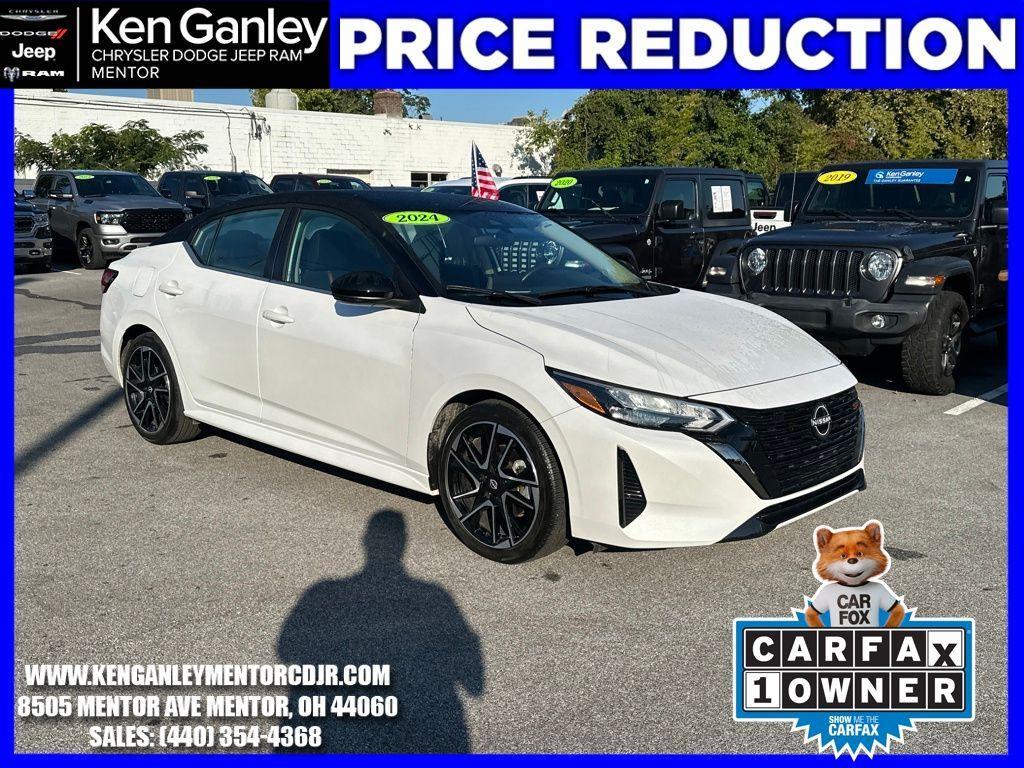 used 2024 Nissan Sentra car, priced at $24,500