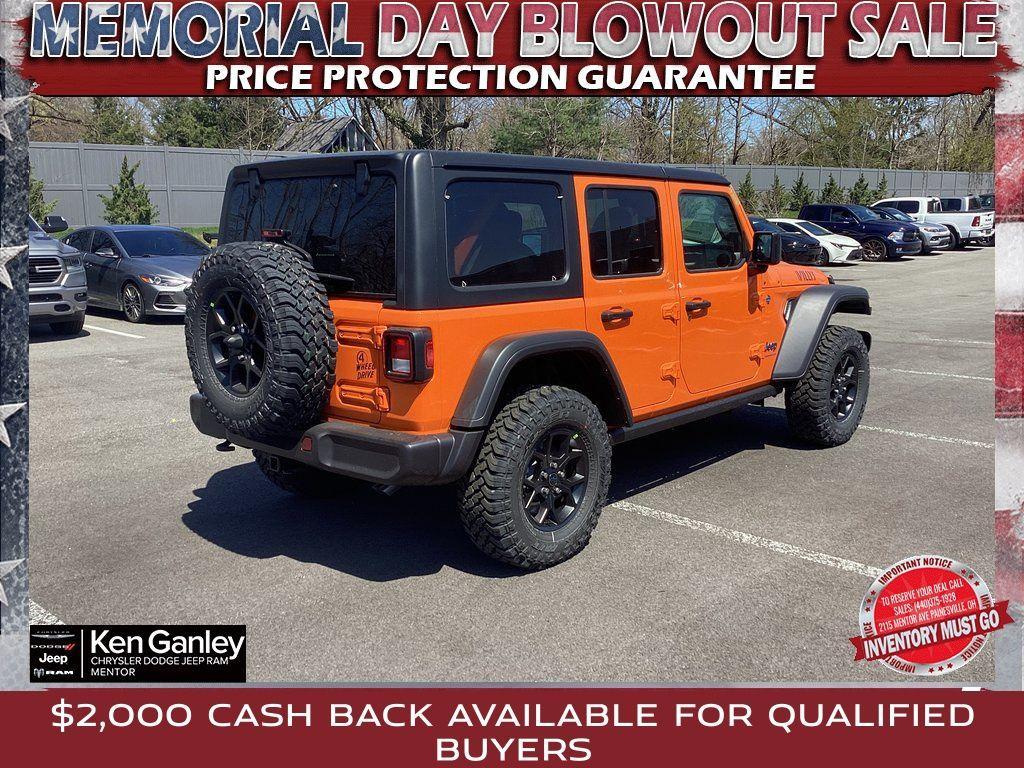 new 2025 Jeep Wrangler 4xe car, priced at $53,480