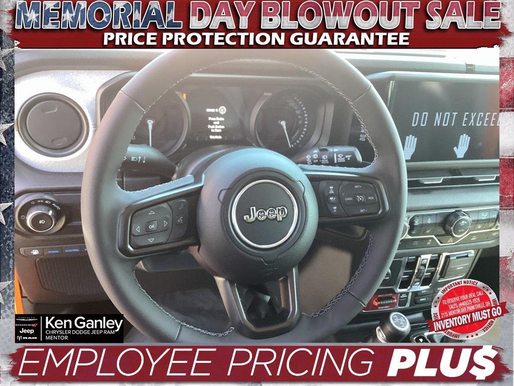 new 2025 Jeep Wrangler 4xe car, priced at $53,600