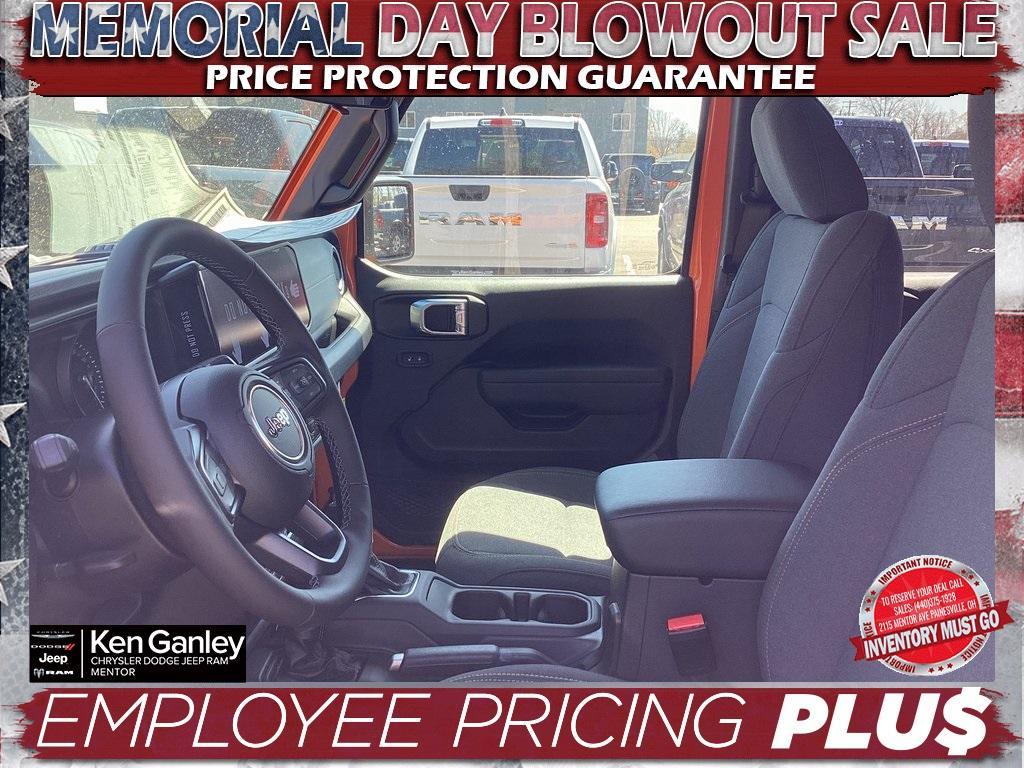 new 2025 Jeep Wrangler 4xe car, priced at $53,600