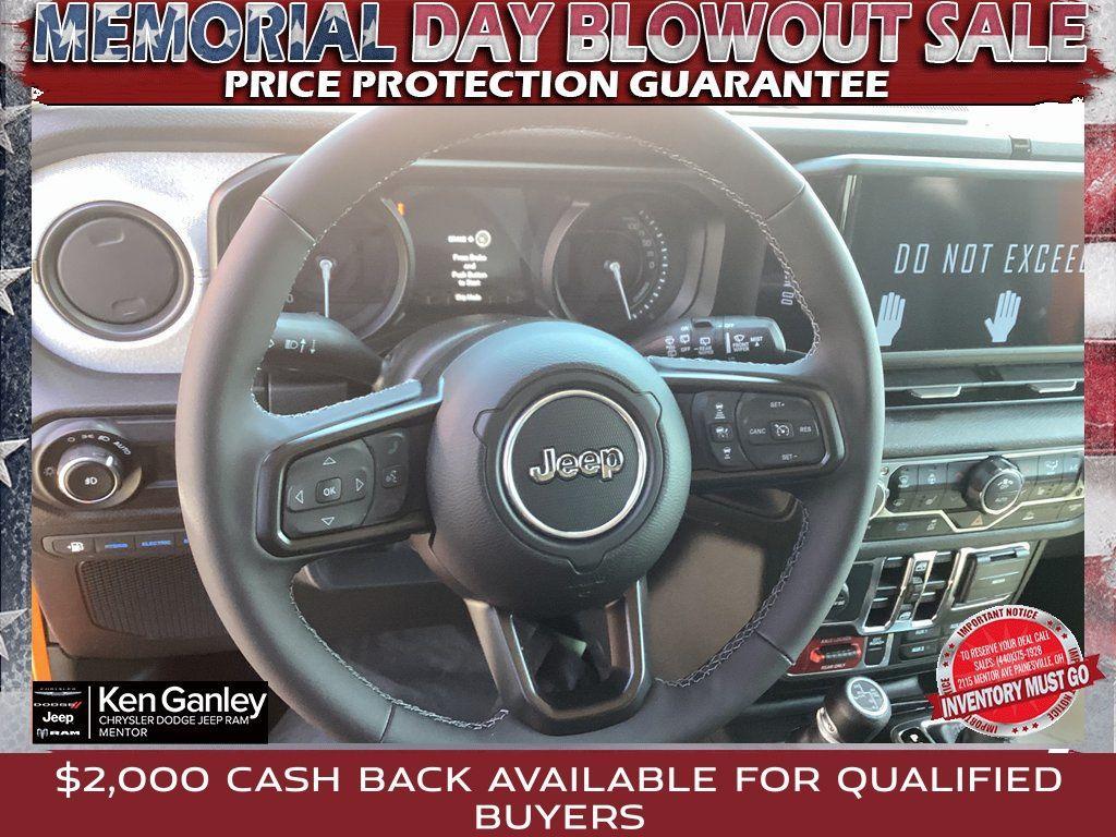 new 2025 Jeep Wrangler 4xe car, priced at $53,480